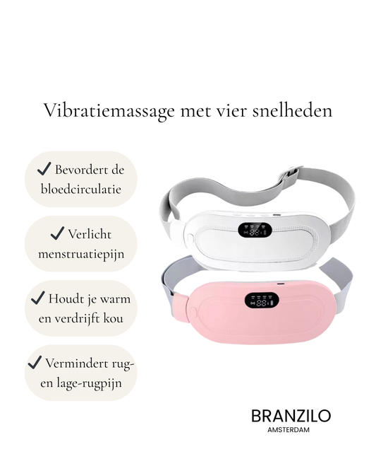 ComfortFlow Warmte Riem - Direct Comfort Bij Menstruatie, Overal En Altijd Draagbaar!